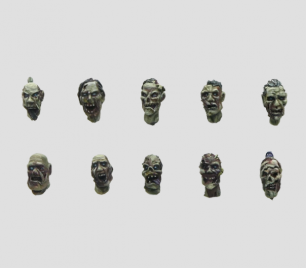 MaxMini: Zombie Heads (10)