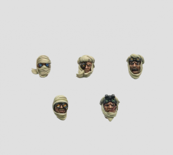 MaxMini: Desert Dwellers Heads (10)