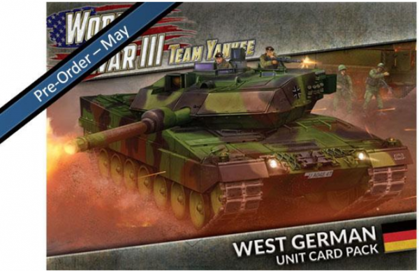 Team Yankee: World War III - West German Unit Cards (51)