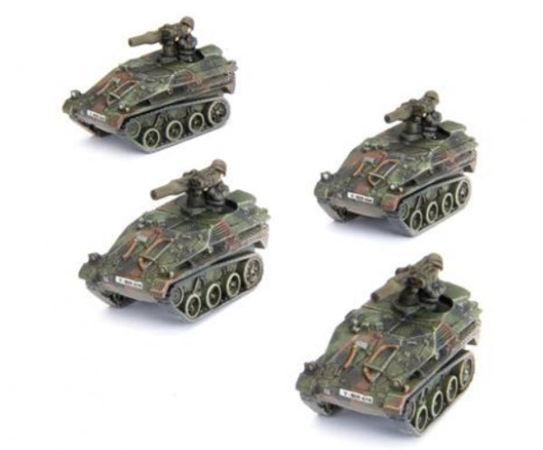 Team Yankee: (German) Wiesel TOW Panzerabwehr Zug (x4)