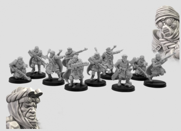 MaxMini: Desert Dwellers Unit (10)