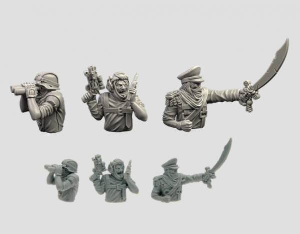 MaxMini: Desert Dwellers Tank Commanders (3)