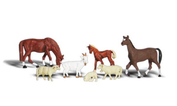Woodland Scenics: HO Livestock
