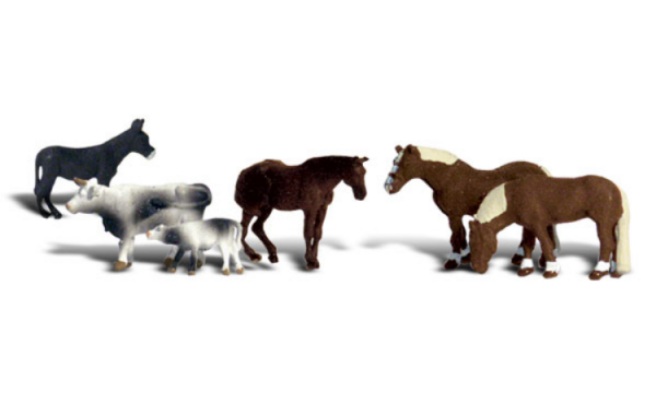 Woodland Scenics: HO Farm Animals