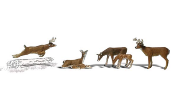 Woodland Scenics: O-scale Deer