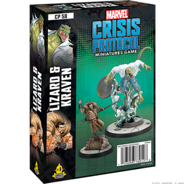 Marvel Crisis Protocol: Lizard and Kraven Character Pack