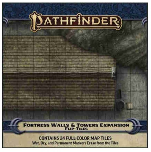 Pathfinder Flip-Tiles: Fortress Walls & Towers Expansion