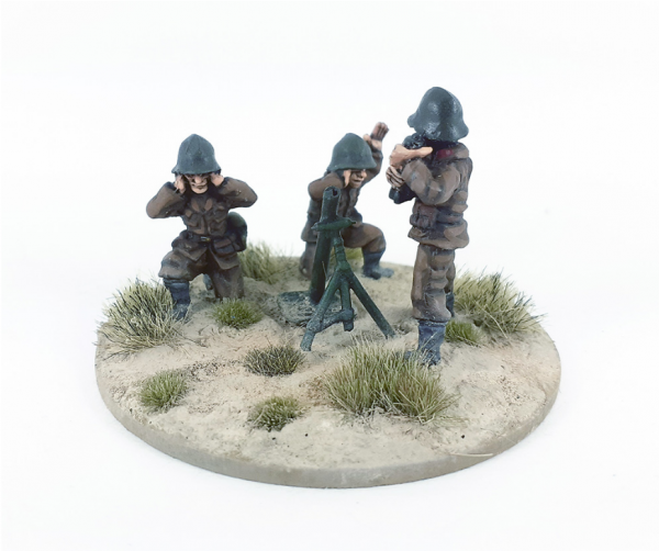 WWII: Bulgarian Infantry Mortar Team