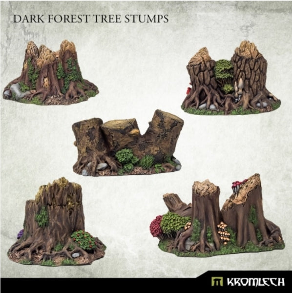 Kromlech Conversion Bitz: Dark Forest Tree Stumps (5)