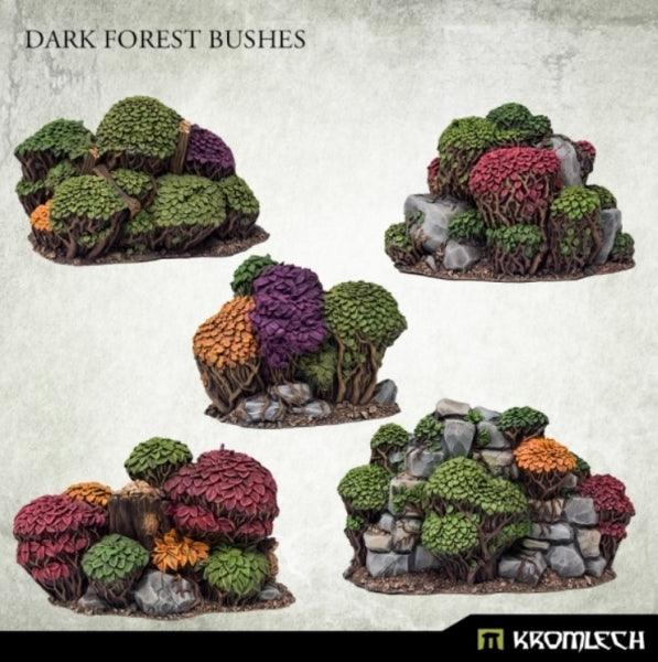 Kromlech Conversion Bitz: Dark Forest Bushes (5)