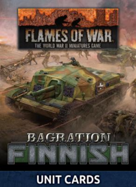 Flames Of War: Bagration - Finnish Unit Card Pack (30x Cards)
