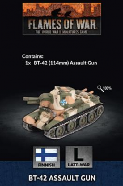 Flames Of War: Finnish BT-42 Assault Gun (x1)