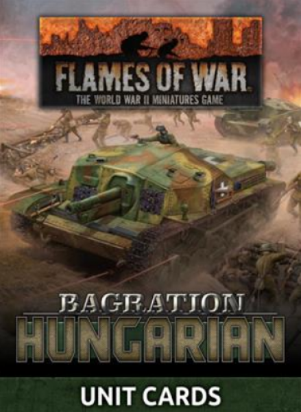 Flames Of War: Bagration - Hungarian Unit Card Pack (37x Cards)