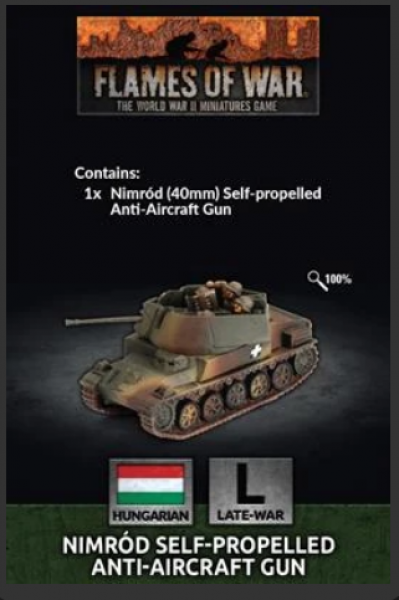 Flames Of War: Hungarian Nimrod SP AA (x1)