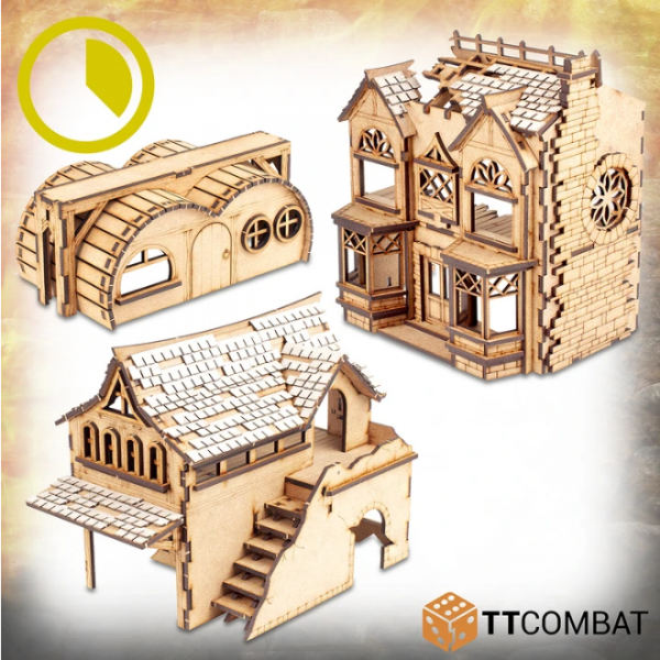 28mm Terrain: Savage Domain - Cheapside