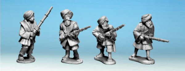 Artizan Designs: Afghans - Afghan Irregulars with Jezails (4)