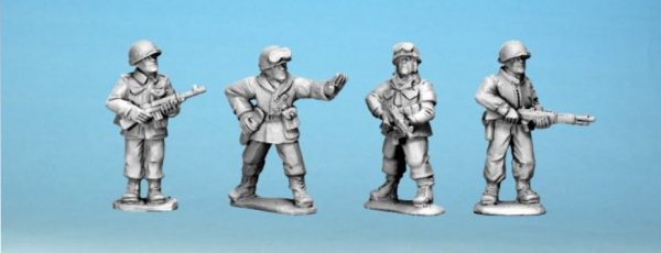 WWII 28mm: (USA) US Military Police (Late War) (4)