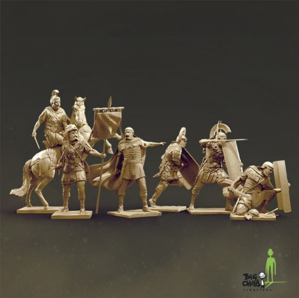 Big Child Model Kits: Epic History Series - The Last Stand of Legio XIV Gemina (75mm)