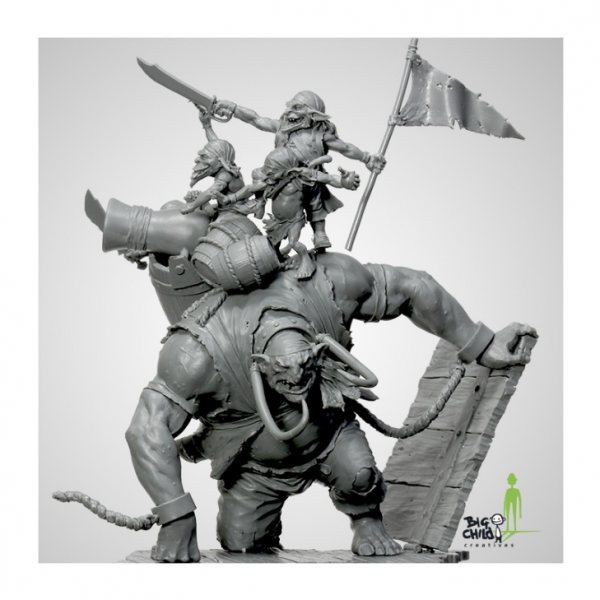 Big Child Model Kits: Grommargh the Big Bomba