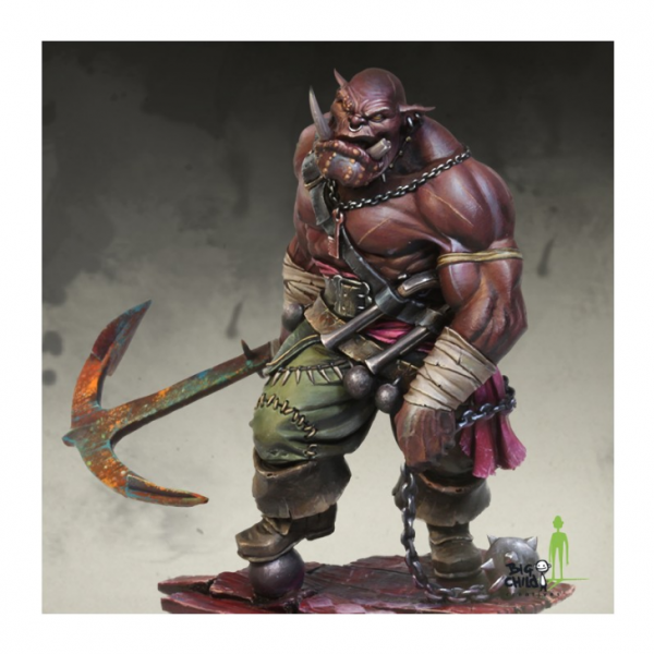 Big Child Model Kits: Redghar the Black Orc