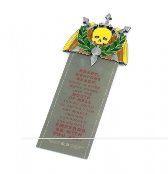Warhammer 40K: Ibram Gaunt Bookmark [LIMITED/ALLOCATED]