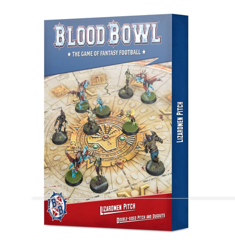 Blood Bowl: Lizardmen Pitch & Dugouts [LIMITED/ALLOCATED]