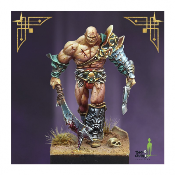 Big Child Model Kits: Spartacus the Gladiator (35mm)