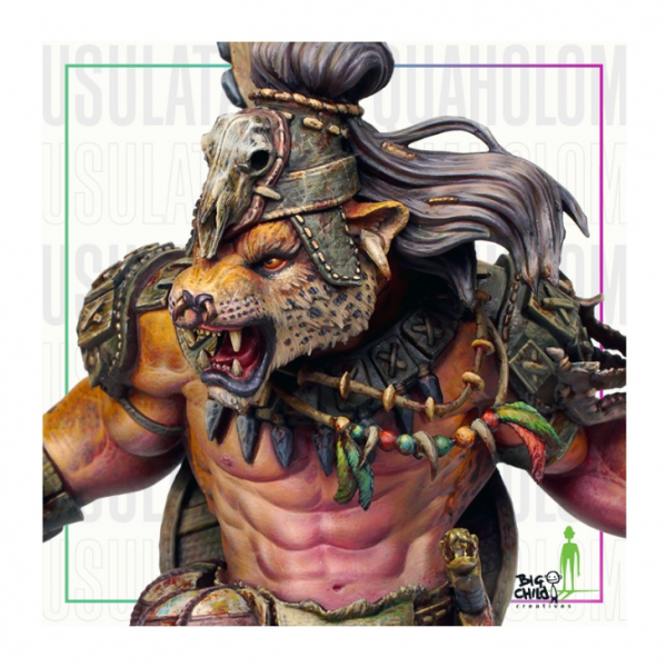 Big Child Model Kits: Usulatan de Quaholom Bust