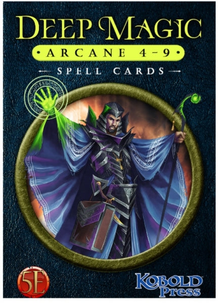 Dungeons & Dragons RPG: Deep Magic Spell Cards - Arcane 4-9