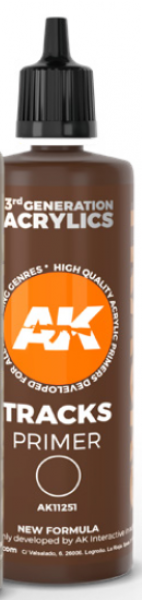 AK-Interactive: (3rd Gen) Tracks Surface Primer (100ml)