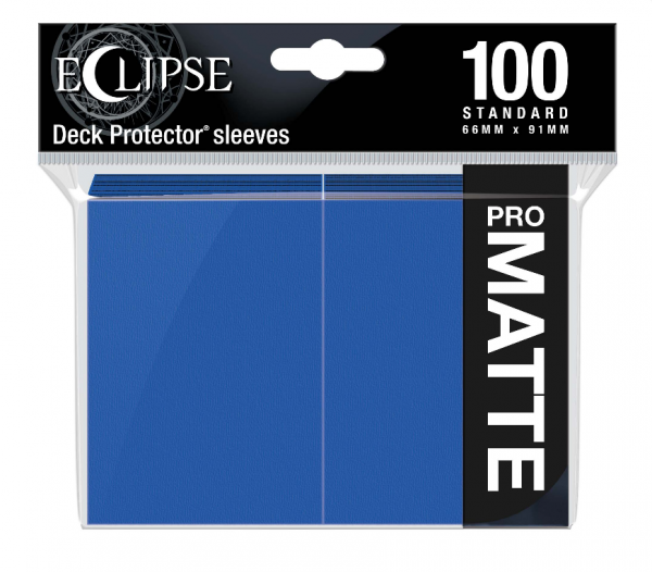 Ultra Pro: Eclipse Matte Standard Sleeves - Pacific Blue (100)