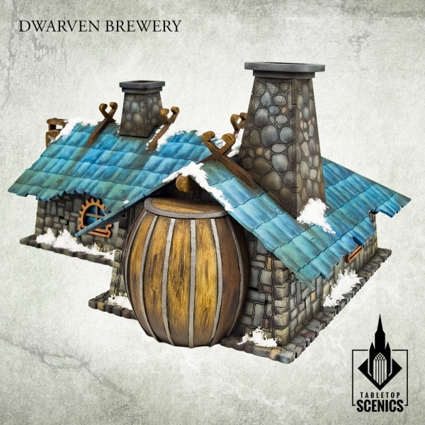 Kromlech Tabletop Scenics: Hospodars Dwarven Brewery