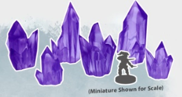 Monster Scenery: Amethyst Crystals