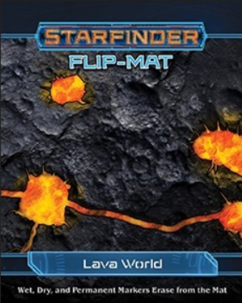 Starfinder RPG: Starfinder Flip-Mat - Lava World
