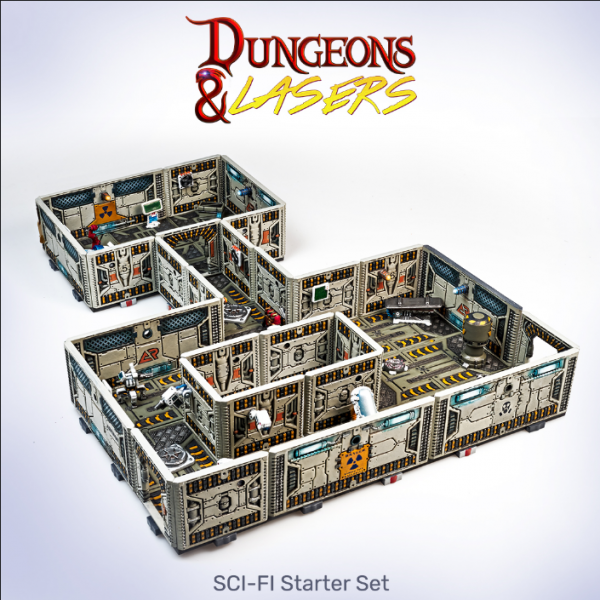 Dungeons & Lasers: Miniature Terrain Sci-Fi Starter Set