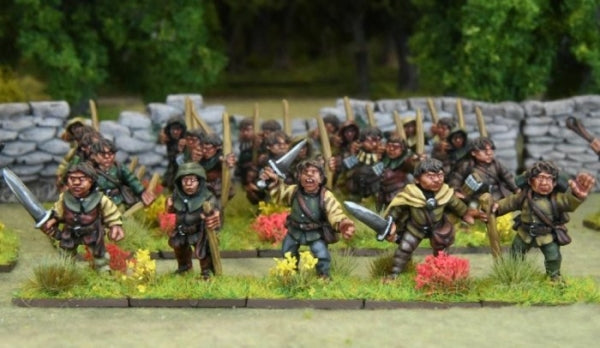 28mm Fantasy: (Oathmark) Halfling Soldiers (10)