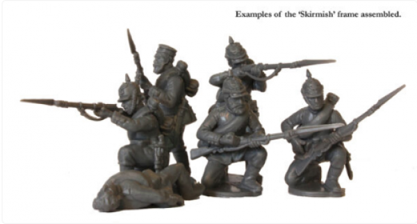 Franco-Prussian War: 1870-1871 Prussian Infantry Skirmishing