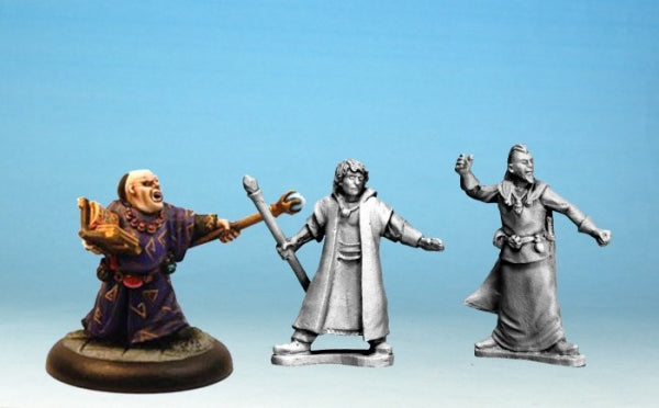 Crusader Miniatures: Fantasy Adventures - Mages (3)