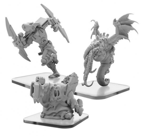 Monsterpocalypse: Toxxo, Squix and Shinobot – Destroyers Alternate Elite Units