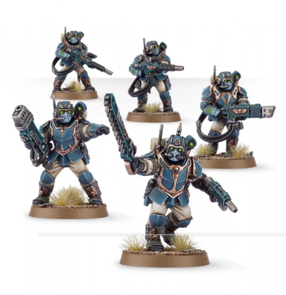 Warhammer 40K: Militarum Tempestus Scions