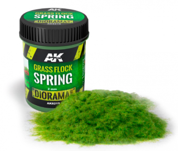 AK-Interactive: Grass Flock 2mm - Spring