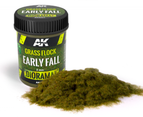 AK-Interactive: Grass Flock 2mm - Early Fall