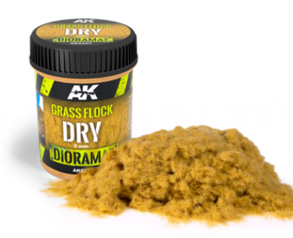 AK-Interactive: Grass Flock 2mm - Dry