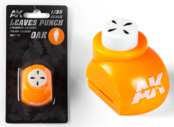 AK-Interactive: Leaves Punch - Oak (1:35 / 1:32 / 54mm)