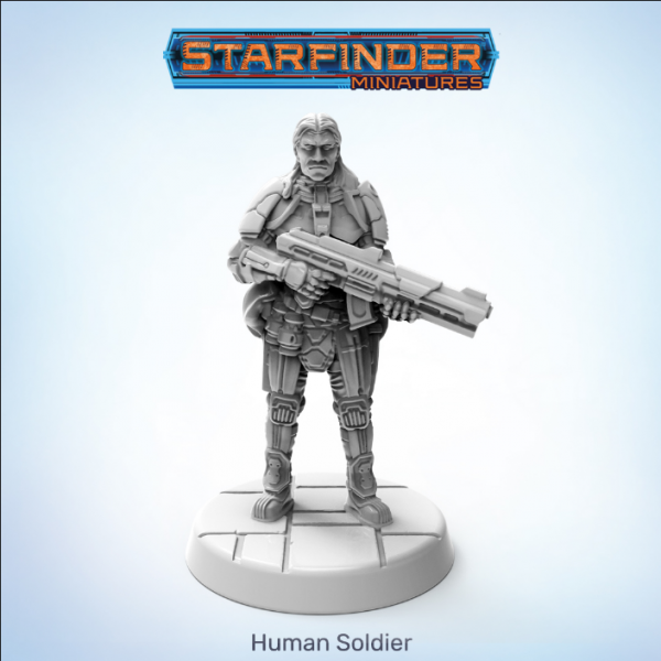 Starfinder: Human Soldier
