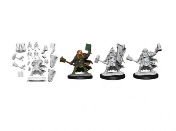 Dungeons & Dragons Frameworks: W01 Dwarf Cleric Female