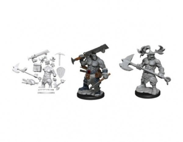 Dungeons & Dragons Frameworks: W01 Orc Barbarian Male