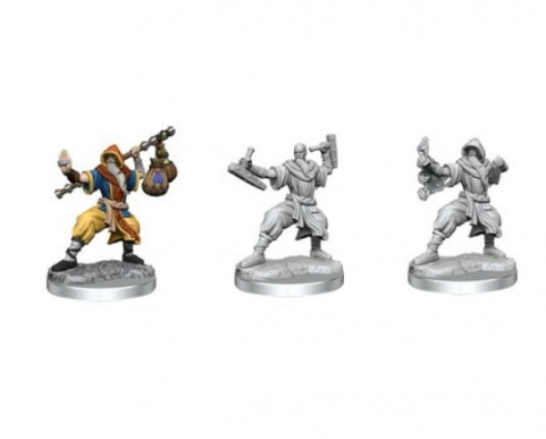 Dungeons & Dragons Frameworks: W01 Human Monk Male