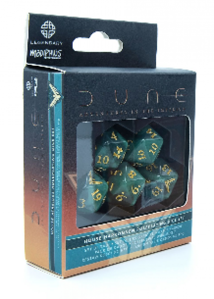 Dune RPG: Dice Set - Atreides