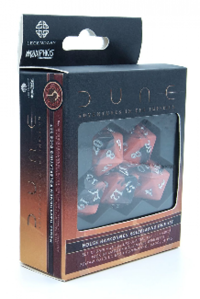 Dune RPG: Dice Set - Harkonnen